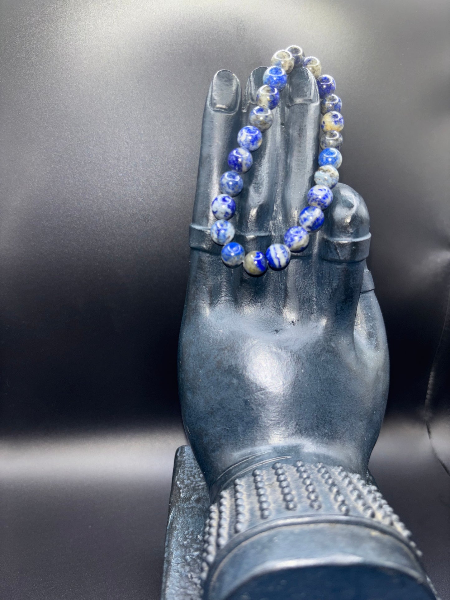 Lapis Lazuli Unisex Bracelet | Crystal Bracelet for Wisdom, Truth & Spiritual Awareness