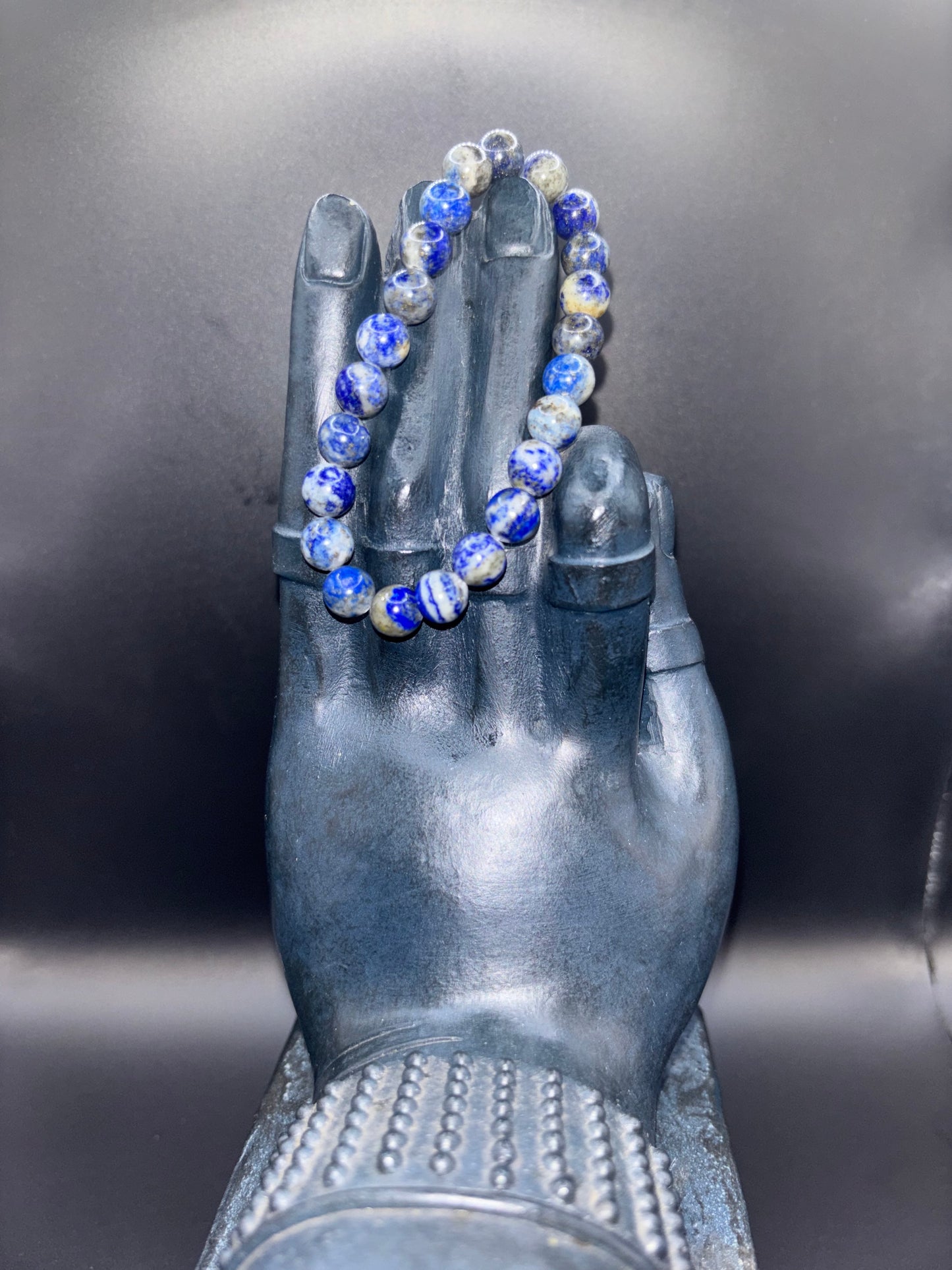 Lapis Lazuli Unisex Bracelet | Crystal Bracelet for Wisdom, Truth & Spiritual Awareness