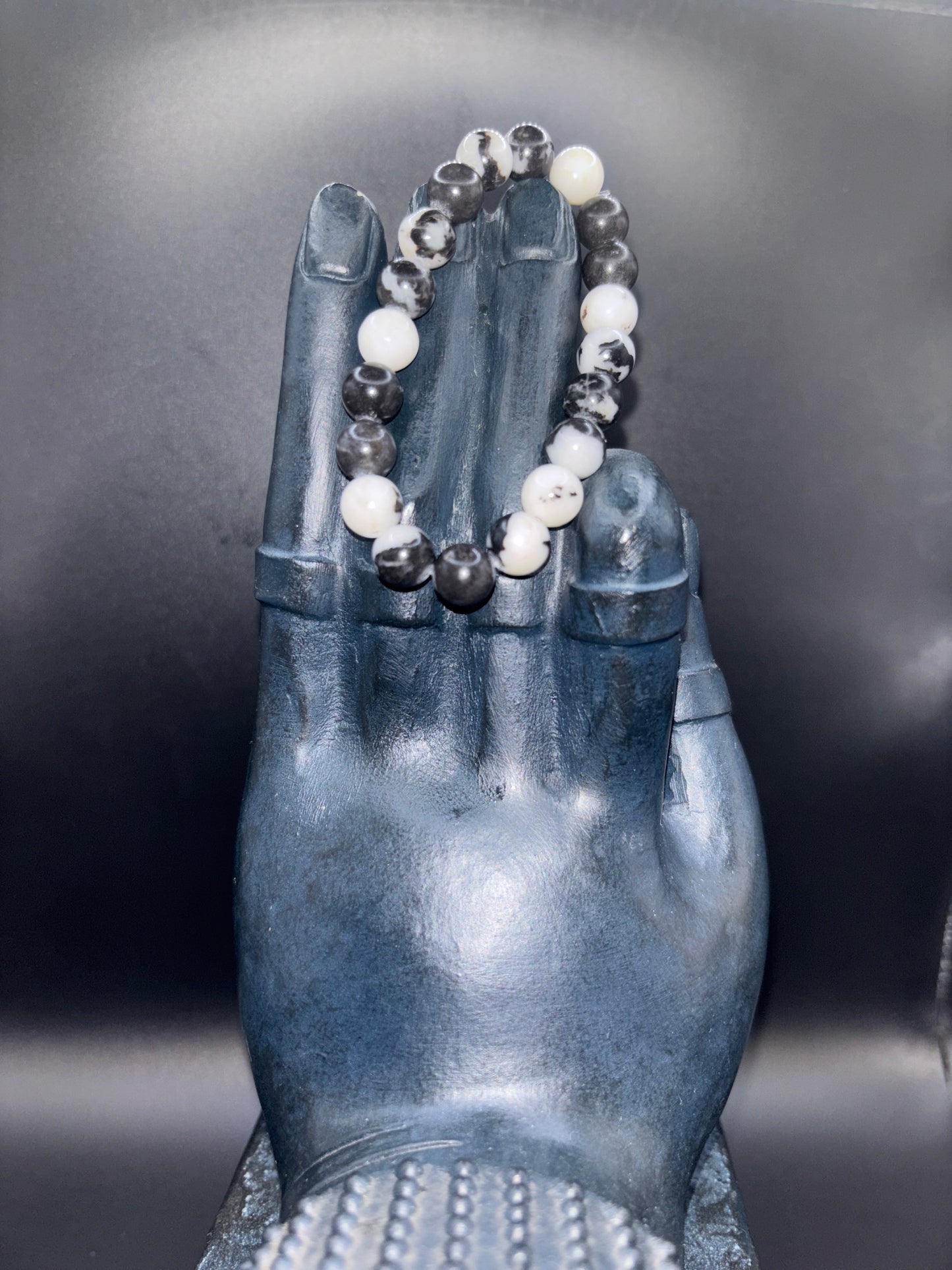 Zebra Jasper Bracelet: Harness Grounding Energy and Emotional Balance