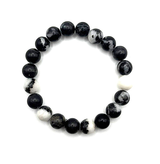 Zebra Jasper Bracelet: Harness Grounding Energy and Emotional Balance